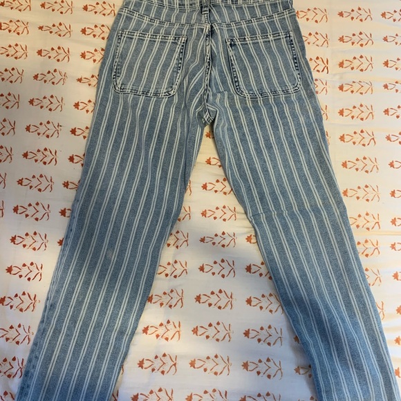 Pilcro and the Letterpress size 27 striped jeans - Picture 2 of 4